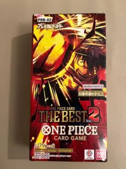 One Piece Card Game PRB02 The Best Premium Booster Box Vol.2 Japanese SEALED - Image 1