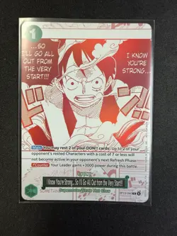 One Piece 3rd Anniversary Treasure Campaign Promo Full Set of 7 Cards ENGLISH NM - Image 5