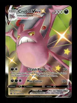 Pokemon Crobat VMAX - Promo SWSH: Sword & Shield Promo Cards SWSH099 NM - Image 1