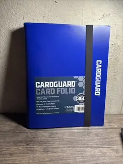 CardGuard Trading Card Binder Pro-Folio – 9 Pocket Binder - Side-Loading Album! - Image 1