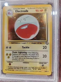 Electrode Jungle Holo Pokemon Card WOTC NM Mint PSA 8 - Image 5