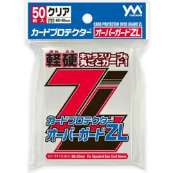 Over Guard ZL YANOMAN 50 Card Sleeves Deck protectors Clear 68×93 Pokemon - Image 1