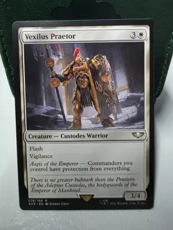 MTG Vexilus Praetor, NM-Mint, English Universes Beyond: Warhammer 40K - Image 1
