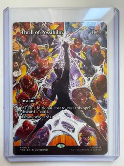 Thrill Of Possibility #0028 Borderless Non-Foil Spider Man ENG NM MTG - Image 1
