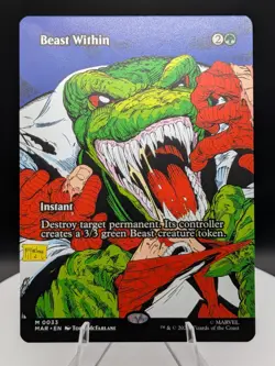 Beast Within (Showcase) Regular: Spider-Man MTG (NM) - Image 1