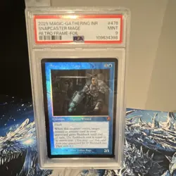 Magic: The Gathering Snapcaster Mage Retro Frame Foil PSA 9 478 Innistrad Remas… - Image 1