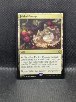 Fabled Passage [Bloomburrow] #252 Magic the Gathering TCG - Image 1