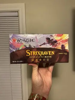 Magic The Gathering Strixhaven Set Booster Box JAPANESE - Image 1