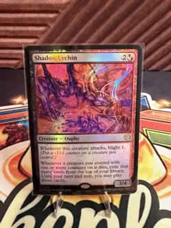 Shadow Urchin Lorwyn Eclipsed Rare Foil - Image 1