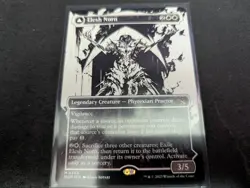 MTG Magic the Gathering Elesh Norn / The Argent Etchings Borderless MOM! - Image 1
