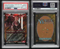Surge Foil - Seifer Almasy (Borderless Number) PSA 10 GEM MT - Image 3