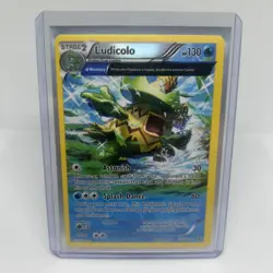 Pokemon TCG Reverse Holo Ludicolo (Alpha) 37/160 Rare XY - Primal Clash - Image 1