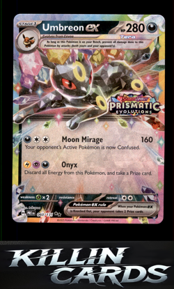 Umbreon ex - 060/131 (Prismatic Evolutions Stamp) 060/131 Pokemon Promo Miscella - Image 1