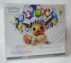 Pokemon Center Prismatic Evolutions Elite Trainer Box PC ETB Factory Sealed - Image 1
