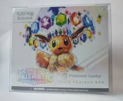 Pokemon Center Prismatic Evolutions Elite Trainer Box PC ETB Factory Sealed - Image 3