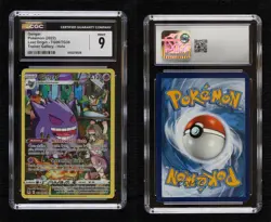 Full Art - Gengar Pokemon Sword & Shield Lost Origin Trainer Gallery CGC 9 Mint - Image 3