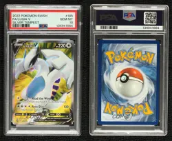 Lugia V Ultra Rare Pokemon Sword & Shield Silver Tempest PSA 10 GEM MT - Image 3