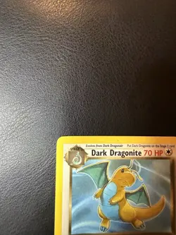2000 Pokemon - Dark Dragonite #22/82 - Team Rocket Unlimited - Rare - LP - Image 4