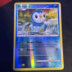 Piplup 85/127 Common Platinum MP Pokemon TCG Reverse Holo - Image 1