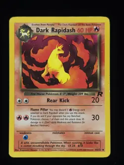 Dark Rapidash 44/82 Pokemon Team Rocket 🔥 - Image 1