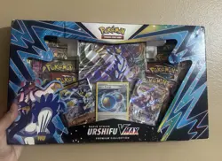 Brand New Pokemon Rapid Strike Urshifu VMAX Premium Collection Box - Image 1