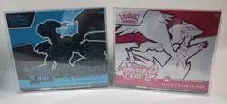 Pokemon Center Black Bolt and White Flare ETB Elite Trainer Box Art Set Sealed - Image 1