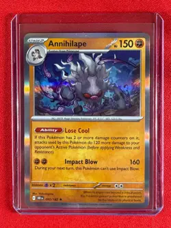 2025 Pokemon TCG Annihilape 092/182 Rare Holo Destined Rivals - Image 1