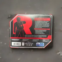 Team Rocket's Nidoking ex Pokemon TCG Tin - Factory Sealed - Image 2