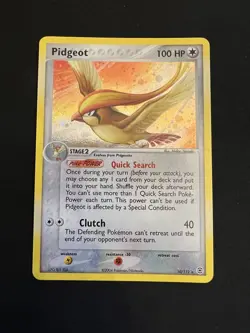 Pidgeot 10/112 FireRed & LeafGreen Holo Nm Pokemon - Image 1