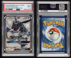 Rayquaza GX Pokemon Sun & Moon Celestial Storm PSA 9 MINT - Image 3