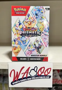 Pokemon TCG: Scarlet & Violet Prismatic Evolutions Sealed Booster Bundle Box - Image 1