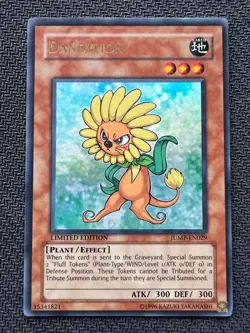 Yugioh Dandylion Limited Edition Ultra Rare JUMP-EN029 NM - Image 1