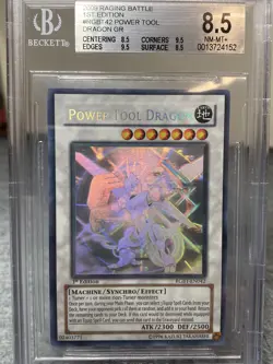 BGS 8.5 Power Tool Dragon Ghost Rare 1st Edition RGBT-EN042 NM/MT+ 2009 Yugioh - Image 1