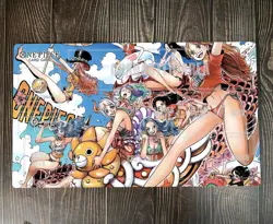 O-P OPCG TCG CCG Pad Table Playmat Trading Card Game Mat Mouse Pad Free Bag - Image 1