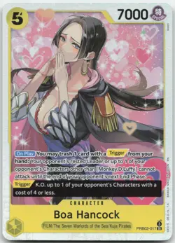 Boa Hancock PRB02-017 One Piece Card NM - Image 1