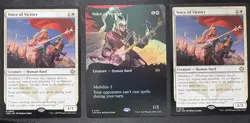 3 Voice of Victory Tarkir: Dragonstorm Foil And Regular MTG (multiple cards) - Image 1