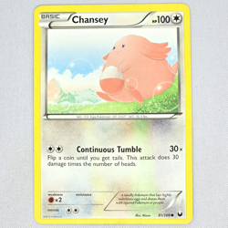 Chansey 81/108 Dark Explorers Regular Common Pokemon Card TCG English HP - Image 1