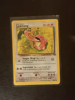 Lickitung - Jungle 38/64 - Pokemon Card 1999 Non Holo - Lightly Played - Image 1