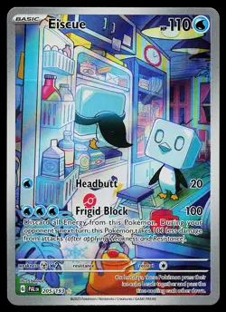 Pokemon Card - Eiscue Paldea Evolved 205/193 Holo Illustration Rare - Image 1
