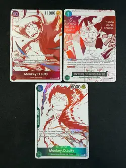 ONE PIECE CARD GAME 3RD ANNIVERSARY 10 Card Lot - ENGLISH NM Treasure Pack Promo - Image 2