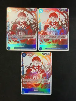 ONE PIECE CARD GAME 3RD ANNIVERSARY 10 Card Lot - ENGLISH NM Treasure Pack Promo - Image 4