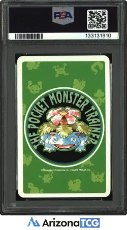 Pokemon 1996 Metapod 011 2 Of Diamonds Green Playing Cards Japanese PSA 10 - Image 2