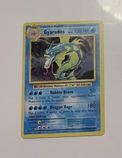 Pokemon Gyarados Holo Rare TCG Card 34/108 Evolutions 2016 - Image 1