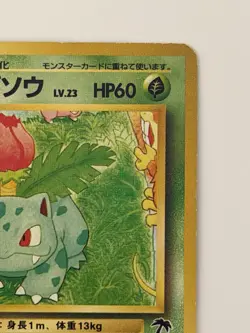 Ivysaur No. 002 Southern Islands vintage old back Japanese Pokemon Card - Image 3