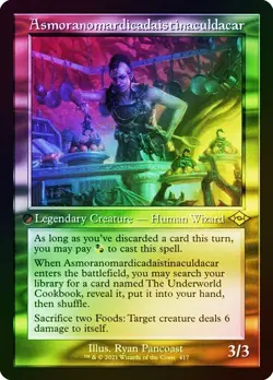 MTG - Asmoranomardicadaistinaculdacar - Etched Foil - Retro Frame - MH2 - Magic - Image 1