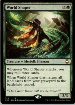 World Shaper R Commander: Streets of New Capenna 323 NM MTG x1 - Image 1