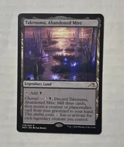 Takenuma Abandoned Mire X1 - NM/M Pack Fresh Kamigawa Neon Dynasty MTG English - Image 1