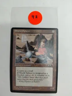 Shield Sphere Alliances MTG Magic The Gathering 1x LP/NM English - Image 1