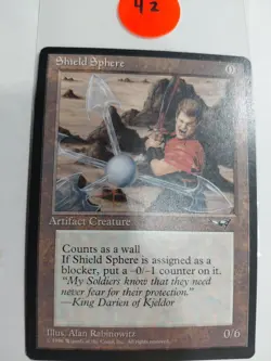 Shield Sphere Alliances MTG Magic The Gathering 1x LP/NM English - Image 2