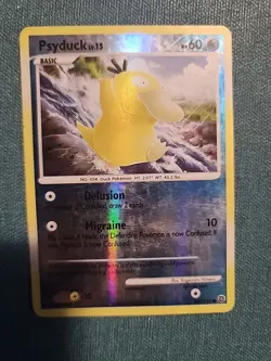 Pokemon TCG | 2007 Secret Wonders | Psyduck #100/132 Reverse Holo| DPBP#59 | LP - Image 1